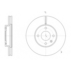 61456.10 REMSA Тормозной диск