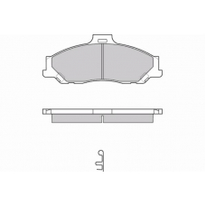 12-0905 E.T.F. Комплект тормозных колодок, дисковый тормоз