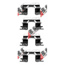 1227Q ABS Комплектующие, колодки дискового тормоза