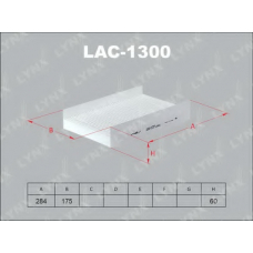 LAC1300 LYNX Фильтр салона