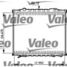 735528 VALEO Радиатор, охлаждение двигателя