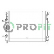 PR 6032A1 PROFIT Радиатор, охлаждение двигателя