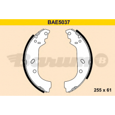 BAE5037 BARUM Комплект тормозных колодок