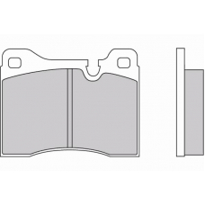 12-0125 E.T.F. Комплект тормозных колодок, дисковый тормоз