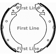 FBS256 FIRST LINE Комплект тормозных колодок