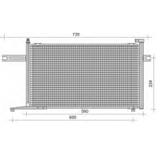 350203395000 MAGNETI MARELLI Конденсатор, кондиционер