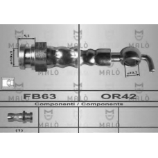 80553 Malo Тормозной шланг