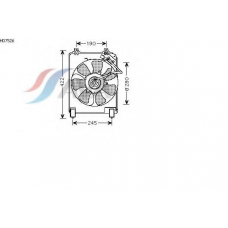 HD7526 AVA Вентилятор, охлаждение двигателя