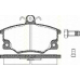 8110 15508 TRISCAN Комплект тормозных колодок, дисковый тормоз