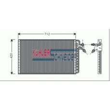 5320231 KUHLER SCHNEIDER Конденсатор, кондиционер