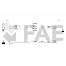 83650 FAE Комплект проводов зажигания