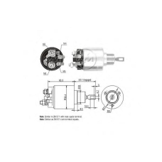 ZM580 ERA Тяговое реле, стартер