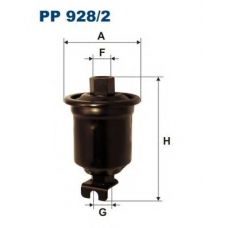 PP928/2 FILTRON Топливный фильтр