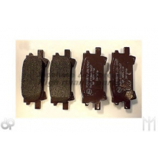 1083-1302 ASHUKI Комплект тормозных колодок, дисковый тормоз