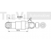TA1254 TREVI AUTOMOTIVE Амортизатор, поликлиновой ремень