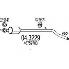 04.3229 MTS Катализатор
