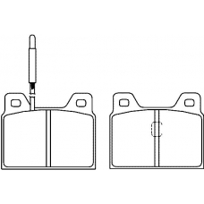 20253 164  0 5 T4067 TEXTAR Колодки тормозные