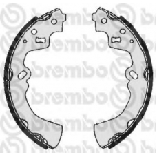 S 49 512 BREMBO Комплект тормозных колодок