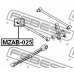 MZAB-025 FEBEST Подвеска, рычаг независимой подвески колеса