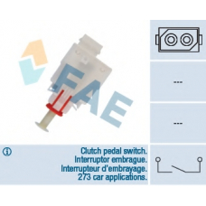 24465 FAE Выключатель, привод сцепления (tempomat); выключат