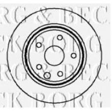 BBD4189 BORG & BECK Тормозной диск