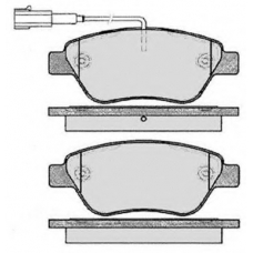 RA.0760.8 RAICAM Комплект тормозных колодок, дисковый тормоз