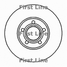 FBD434 FIRST LINE Тормозной диск