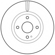 562834BC BENDIX Тормозной диск