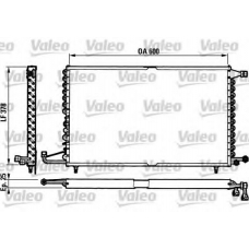 816781 VALEO Конденсатор, кондиционер