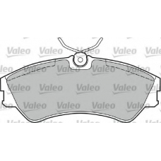 540562 VALEO Комплект тормозных колодок, дисковый тормоз