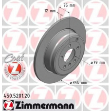 450.5201.20 ZIMMERMANN Тормозной диск
