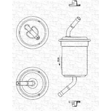 213908907800 MAGNETI MARELLI Топливный фильтр