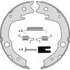 M840R MGA Комплект тормозных колодок, стояночная тормозная с