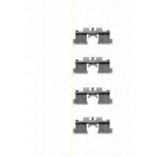 8105 141511 TRISCAN Комплектующие, колодки дискового тормоза
