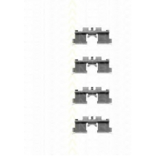 8105 141511 TRISCAN Комплектующие, колодки дискового тормоза