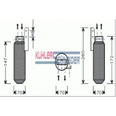 8903131 KUHLER SCHNEIDER Осушитель, кондиционер