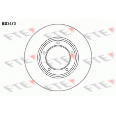 BS3473 FTE Тормозной диск