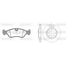 83863.01 WOKING Комплект тормозов, дисковый тормозной механизм