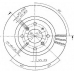 BDC4313 QUINTON HAZELL Тормозной диск