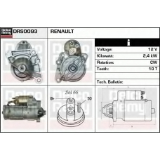 DRS0093 DELCO REMY Стартер