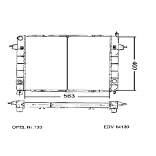 14130 KЬHLER-PAPE Wasserkьhler  pkw