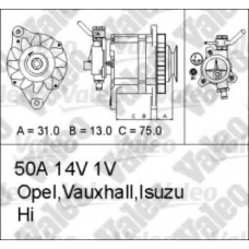 437132 VALEO Генератор