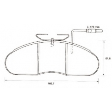 2998404932 STOP Комплект тормозных колодок, дисковый тормоз