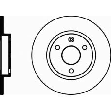 MDC762 MINTEX Тормозной диск
