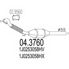 04.3760 MTS Катализатор