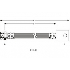 9001325 GIRLING Тормозной шланг