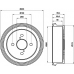 MBD230 MINTEX Тормозной барабан