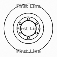 FBD1033 FIRST LINE Тормозной диск