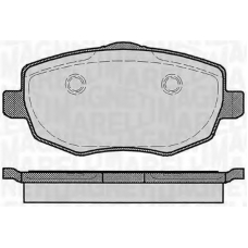 363916060291 MAGNETI MARELLI Комплект тормозных колодок, дисковый тормоз