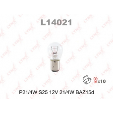 L14021 LYNX L14021 p21/4w s25 12v21/4w baz15d лампа автомоб. lynx